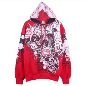 Men's Hip Hop Hoodies Casual Sweatshirts Streetwear Loose Pullover Harajuku Printed Women Hoodie Coat